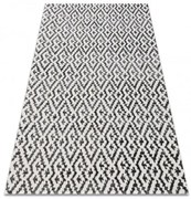 Koberec MUNDO E0621 geometrický outdoor béžový / čierny