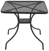 DEOKORK Kovový stôl MONTREAL 80x80 cm