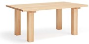 Jedálenský stôl s doskou z borovicového dreva 100x180 cm Banda – Teulat