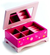 Teddies Drevená šperkovnica Princess, 17 x 7 x 11,5 cm