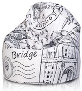 Sedací vak INTERMEDIC Mega Sako Modern Farba: DG44 - London