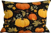 Obliečka na vankúš z mikrovlákna ORANGE PUMPKINS 70x90 cm, farebná