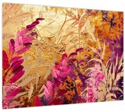 Obraz - Abstraktná maľba kvetov II. (70x50 cm)