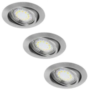 Rabalux 1166 - SADA 3xLED Podhľadové svietidlo LITE 3xGU10/3W/230V RL1166