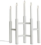 Biela vianočná svetelná dekorácia Cassiopeia – Markslöjd