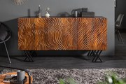Moderná komoda z masívu Fluid Mango 160cm