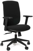 SEGO Kancelárska stolička EVE čalúnenie BASIC čierna