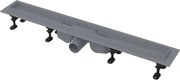 Sprchový žľab Alca 85 cm plast šedá APZ12-850