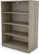 Polovysoký regál Carlos, dub sonoma, šírka 75 cm%