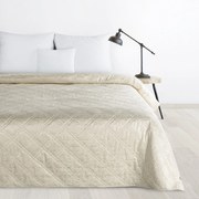 Prehoz na posteľ D91 LUIZ 170 x 210 cm, krémový