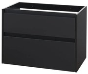 Mereo Mereo, Opto, kúpeľňová skrinka 81 cm, biela, dub, biela/dub, čierna, MER-CN941S