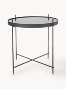 Skladací stolík so sklenenou doskou Cupid