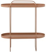 Kovový odkladací stolík 25x57 cm Reet – Bloomingville