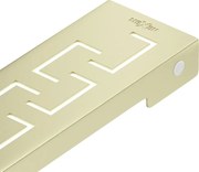 Mexen Flat M15 krytka žľabu 50 cm, zlatá matná, 1A24050