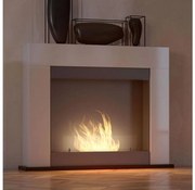 InFire - BIO krb 87,5x110 cm 3kW biela