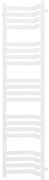 Mexen Loop, kúpeľňový radiátor 1600 x 375 mm, 837 W, biela, W129-1600-350-00-20