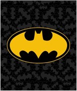 Fleecová deka Batman - nano coral s gramážou 220 gr./m² - 120 x 150 cm