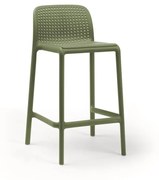 LIDO MINI záhradná barová stolička bez podrúčok agave