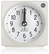 LAVVU Biely rádiom riadený budík