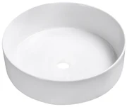 Laveo Desna, keramické umývadlo na dosku 360x360x120 mm, biela, LAV-VUD_6236
