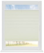 Dekodum Neinvazívna plisovaná roleta ecru Šířka (cm): 30