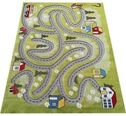 Detský koberec Color Kids 02 zelený