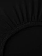 Jersey plachta Classic 160 × 200 cm - čierna