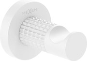 Mexen Triv, nástenný háčik na uteráky, biela, 70A33011-20