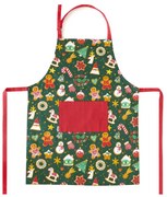 Kuchynská zástera GRINCHY zelená 869445