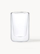 Dvojstenné sklenené poháre na kávu Nero, 2 ks