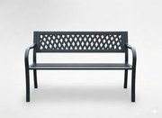 Sammer Kvalitná záhradná lavička 125x53x77 cm MEB2903