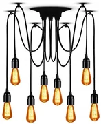 Dekorstudio Retro stropná lampa Spider 8
