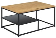 Konferenčný stolík CORA dub/čierna