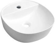 Sapho Sapho, LUGANO keramické umývadlo 40x12 cm, na dosku, AR491