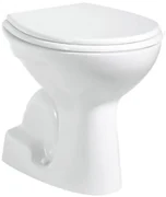 Aqualine Aqualine, WC misa, 36x54cm, spodný odpad, biela, TP340