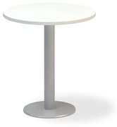Konferenčný stôl ProOffice priemer 70 x 74,2 cm, biela