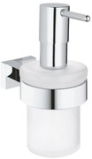 GROHE 40756001 - Dávkovač tekutého mydla ESSENTIALS CUBE 160 ml lesklý chróm
