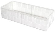 Compactor Úložný organizér do zásuvky Compactor TEX - košík L, 30 x 12 x 7 cm, biely, L