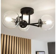 Brilagi - Prisadený luster MALIVA 3xE14/15W/230V čierna/číra