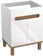 Kúpeľňová skrinka OVO biela 60