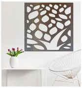 Vyrezávaný obraz na stenu z drevenej preglejky I 3D HODINY PR0289 HEU+