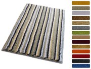 ROUTNER Kúpeľňová predložka PESCINA Sivá 10605 - Sivá / 50 x 80 cm 10605