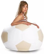 Sedací vak Sport XL – veľká lopta pre fanúšikov športu a pohodlia Farba: E2 - béžový