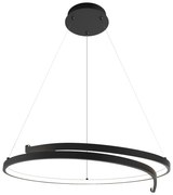 Závesné LED svietidlo Lorenzo, 1x LED 35w, 4000k, b