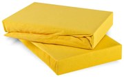 Plachta posteľná svetložltá jersey EMI, Detská plachta 60x120