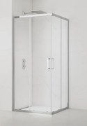 Sprchový kút štvorec 80x80 cm SAT TEX SATTEXQ80