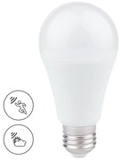 LED žiarovka E27 teplá 3000k 6w 510 lm pohybový senzor