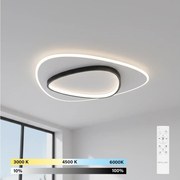 Brilagi - LED stmieva­teľné stropné svietidlo FLARE LED/70W/230V 3000-6000K + diaľkový ovládač
