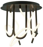 Zuma Line 2023573-BK - LED Prisadený luster BALBO LED/45W/230V 3000/4000/6000K