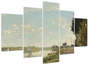 Obraz - Claude Monet, Argenteuil, reprodukcia (150x105 cm)